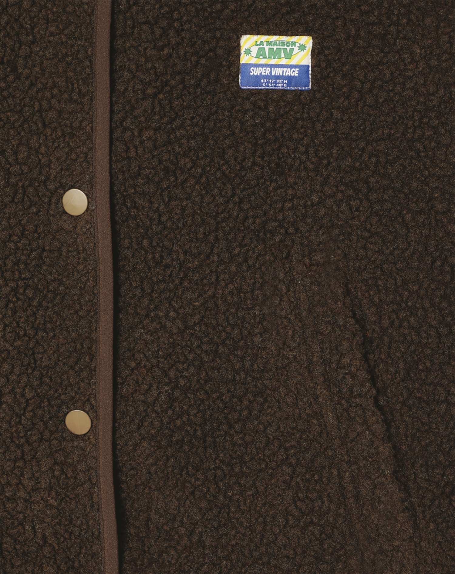American Vintage - Hocktown Vest - Marronnier Chine